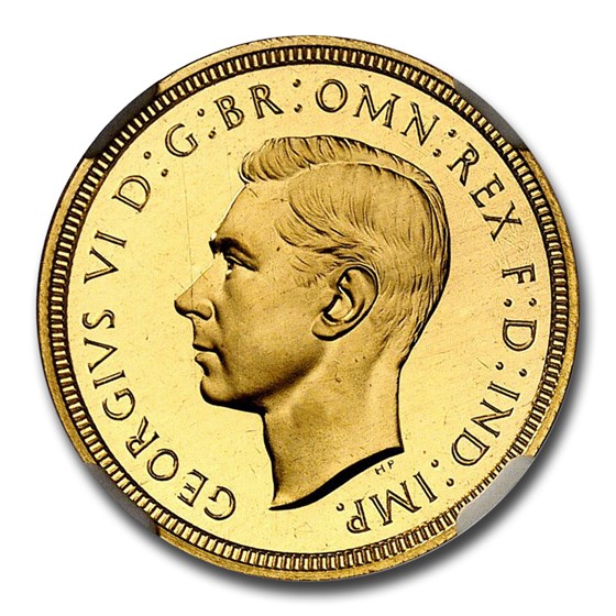 1937 Great Britain Gold Sovereign George VI PF-66 NGC 1937 Great Britain Gold Sovereign George VI PF-66 NGC